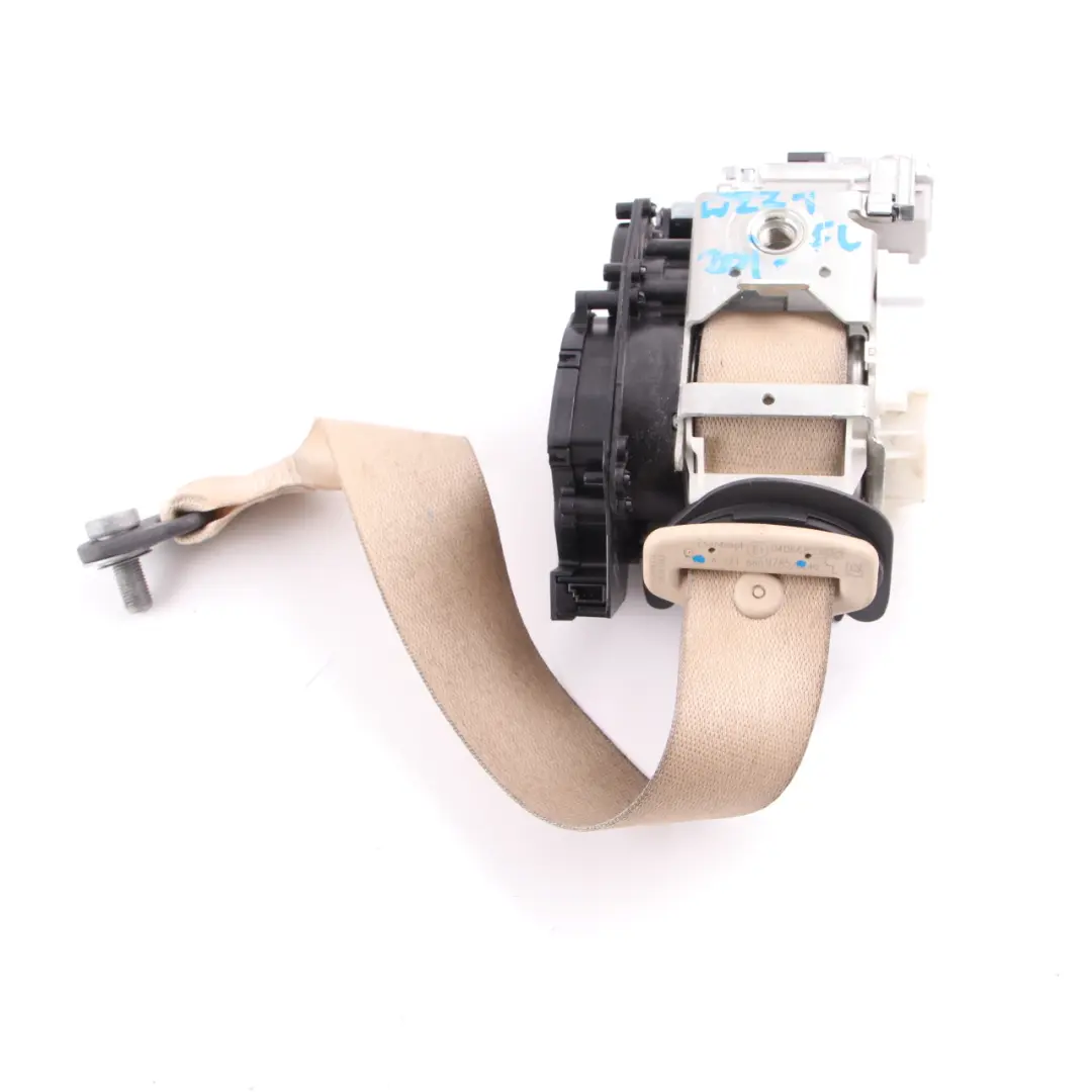 Mercedes W221 Seatbelt Front Left N/S Safety Seat Belt Beige - SKU A2218609785 - Part number A2218609785