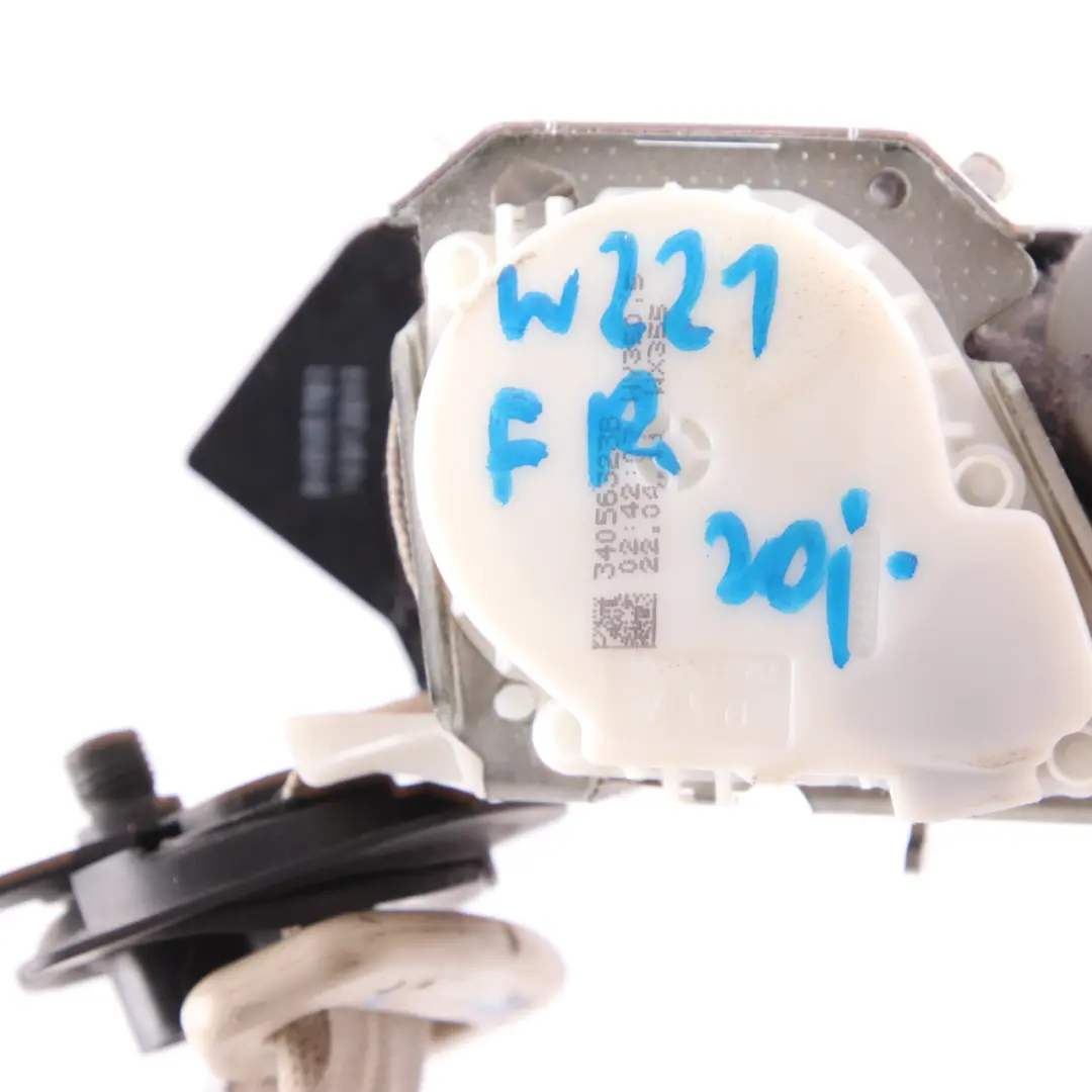 Mercedes W221 Seatbelt Front Right O/S Safety Seat Belt Beige - SKU A2218609885-1 - Part number A2218609885