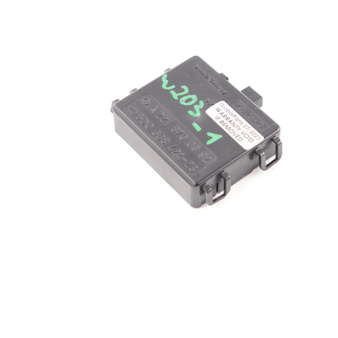 Mercedes W203 W221 Windscreen Rain Light Sensor Control Module - SKU A2218700092-1 - Part number A2218700092