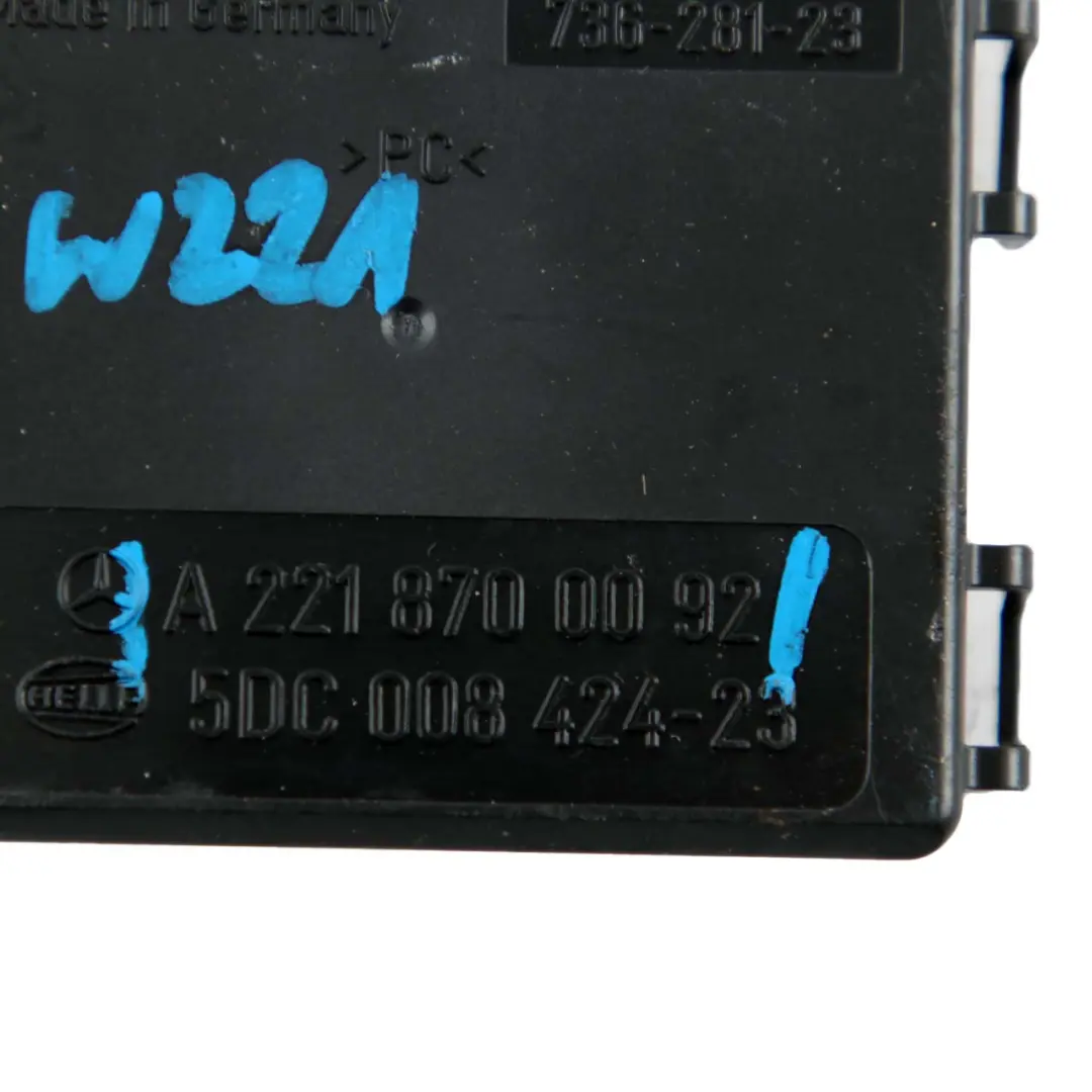 Mercedes W203 W221 sensore luce pioggia modulo di controllo - SKU A2218700092 - Numero di parte A2218700092