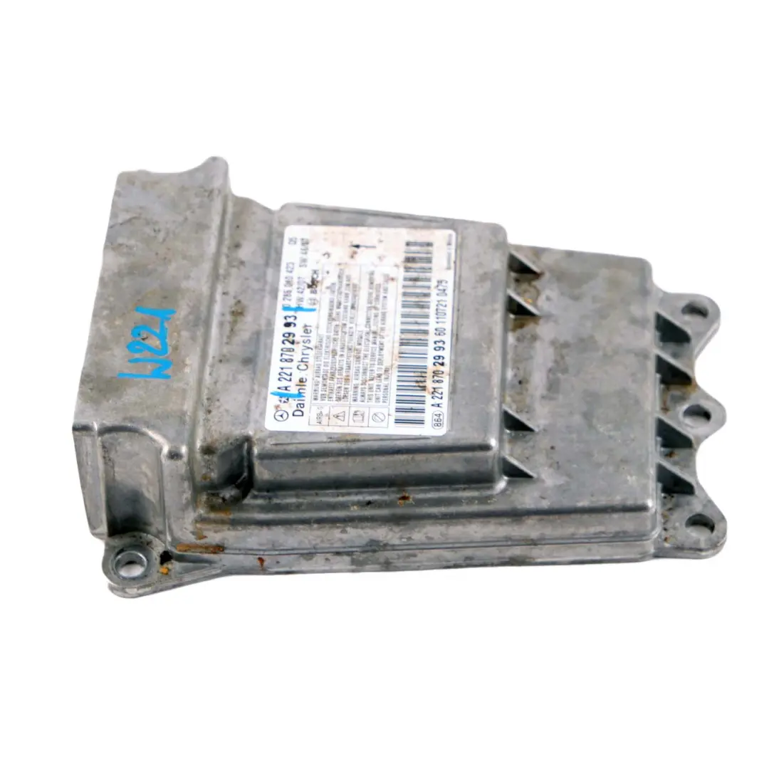 W216 W221 Unidad De Control Del Módulo De Aire para Mercedes CL con número de pieza A2218702993 Mercedes CL W216 W221 Unidad De Control Del Módulo De Aire - SKU A2218702993 - Número de pieza A2218702993