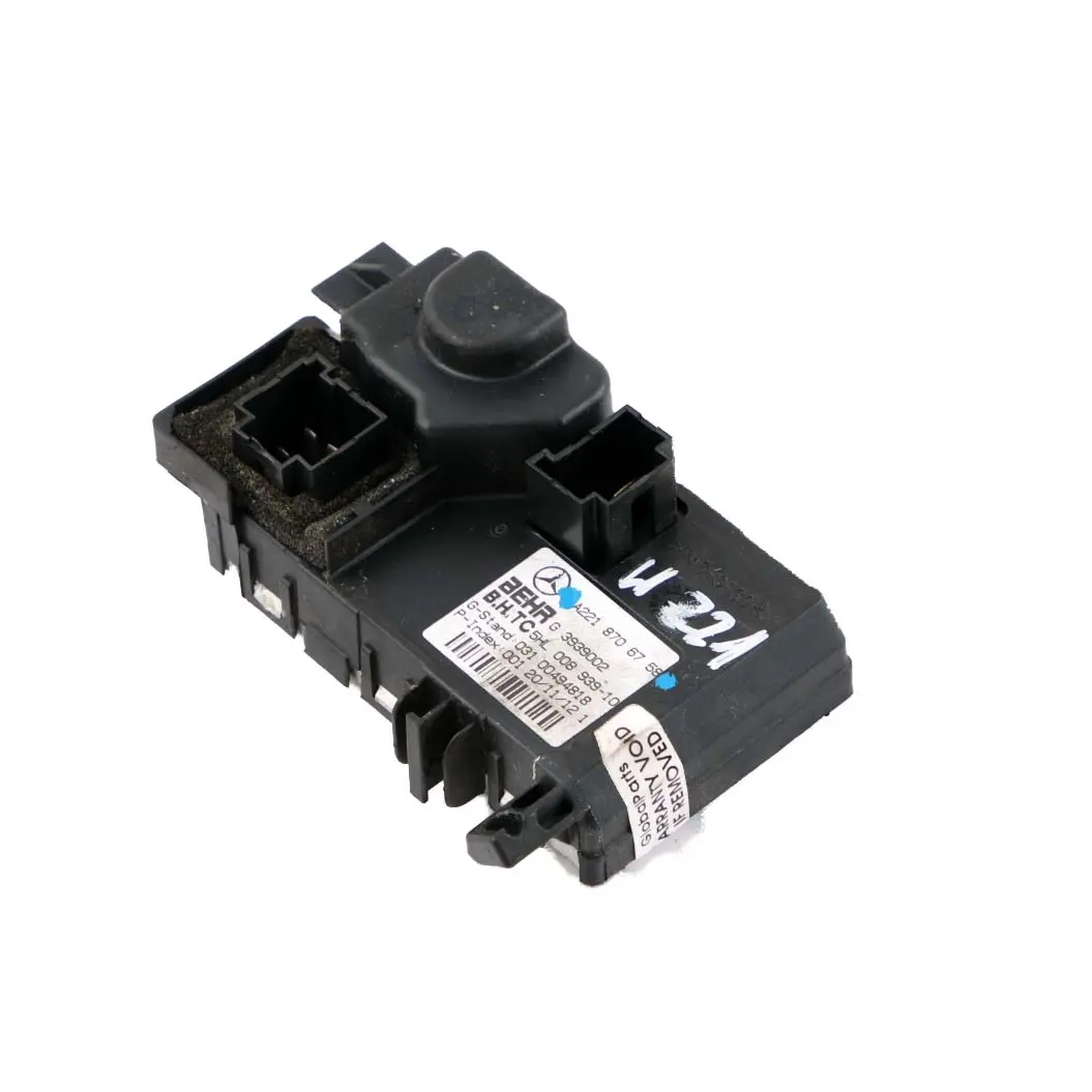  Mercedes-Benzs S W221 Heater Blower Fan Motor Resistor Regulator - SKU A2218706758 - Part number A2218706758