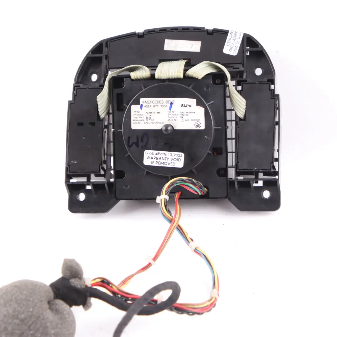 Multimedia Control Button Knob Controller Switch to Mercedes W221 with Part number A2218707558 Mercedes W221 Multimedia Control Button Knob Controller Switch - SKU A2218707558 - Part number A2218707558