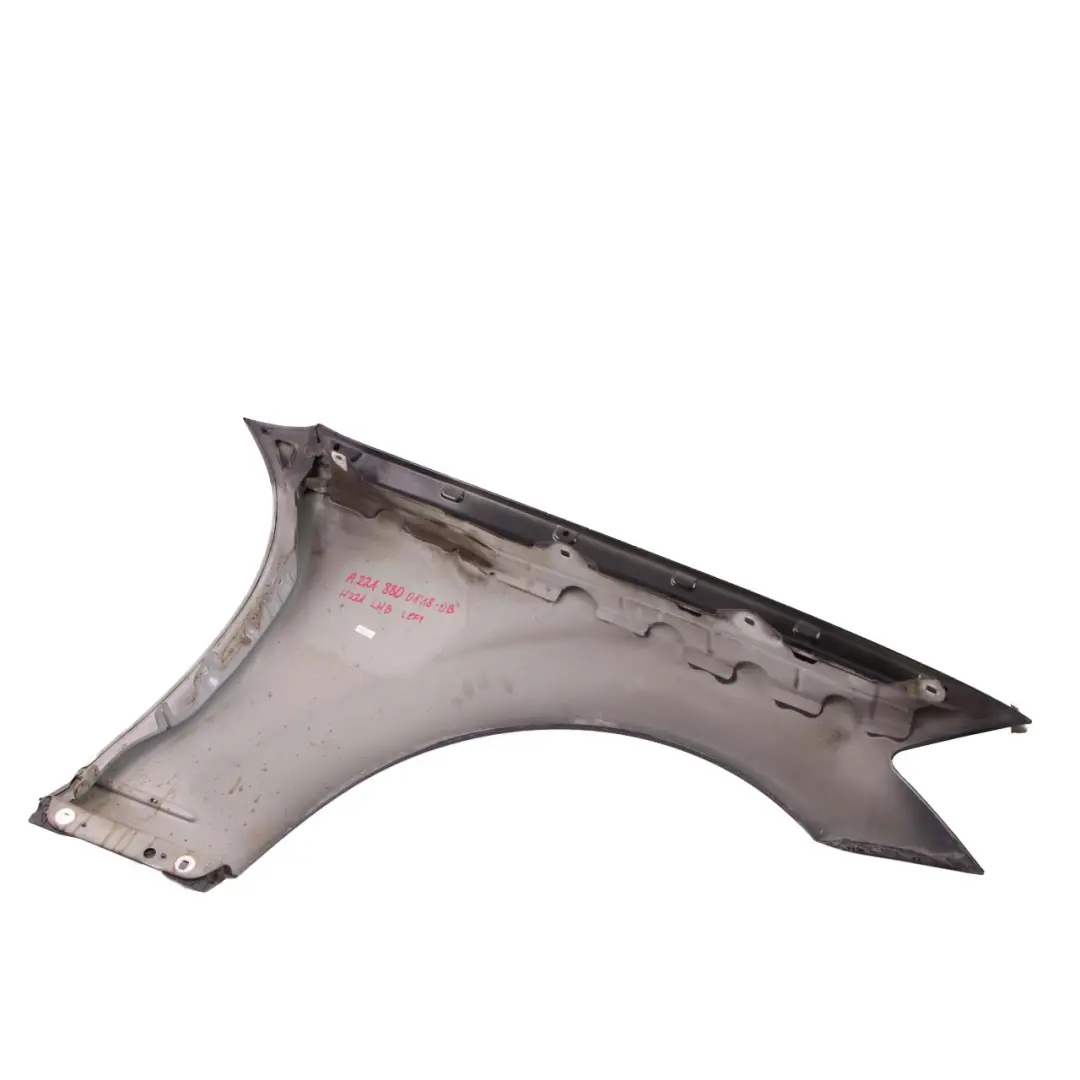  Mercedes-Benz S W221 Front Left N/S Side Panel Wing Fender Obsidian Black - 197 - SKU A2218800118-OB - Part number A2218800118
