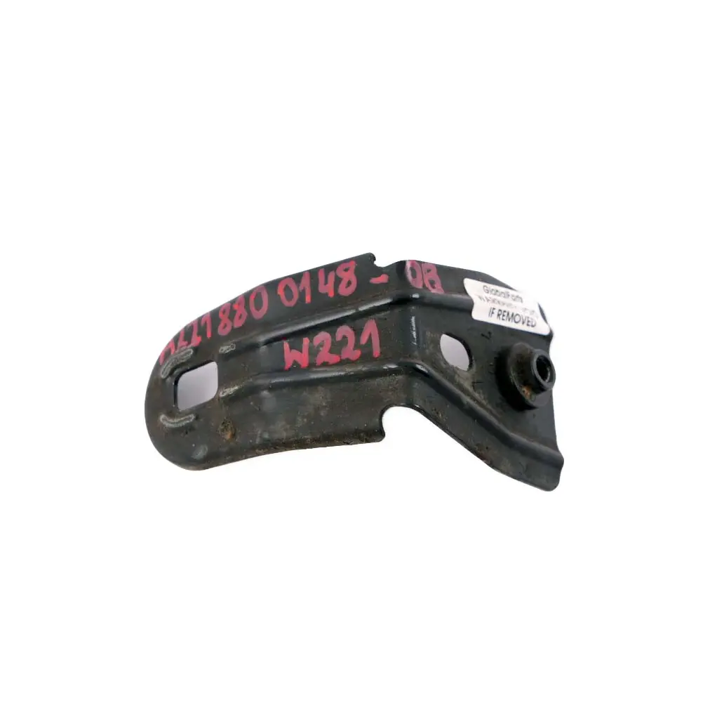  Mercedes-Benz W221 Front Left Fender Bracket Holder Obsidian Black - SKU A2218800148-OB  - Part number A2218800148