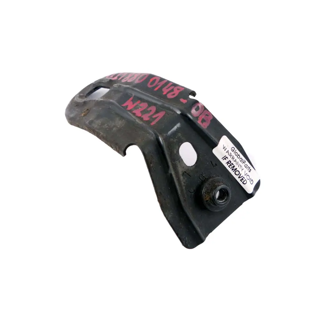  Mercedes-Benz W221 Front Left Fender Bracket Holder Obsidian Black - SKU A2218800148-OB  - Part number A2218800148