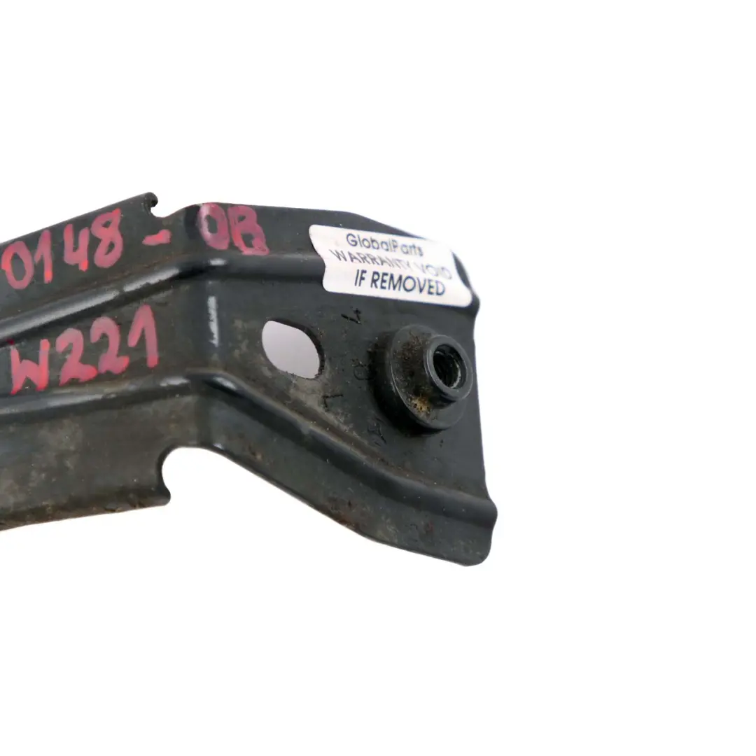 Mercedes W221 Fender Bracket Holder Front Left N/S Obsidian Black - SKU A2218800148-OB - Part number A2218800148