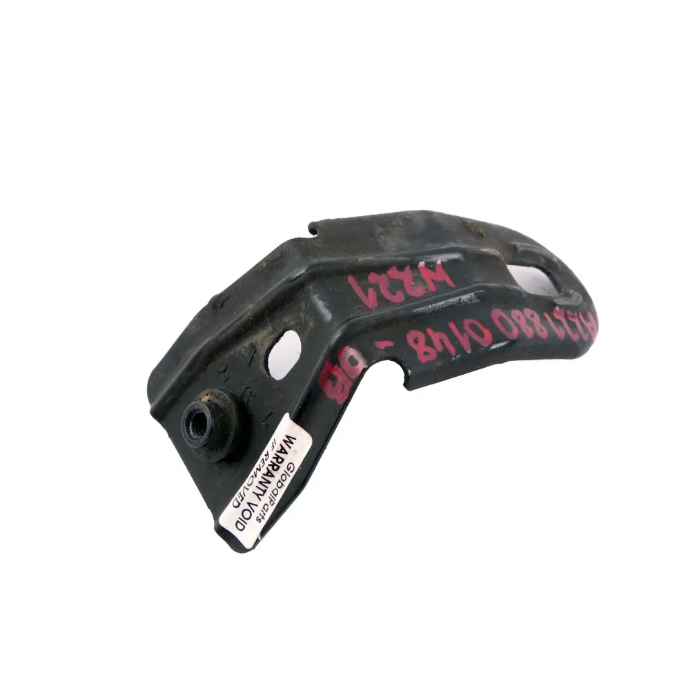 Mercedes W221 Soporte Guardabarros Delantero Izquierdo Obsidian Black - 197 - SKU A2218800148-OB - Número de pieza A2218800148
