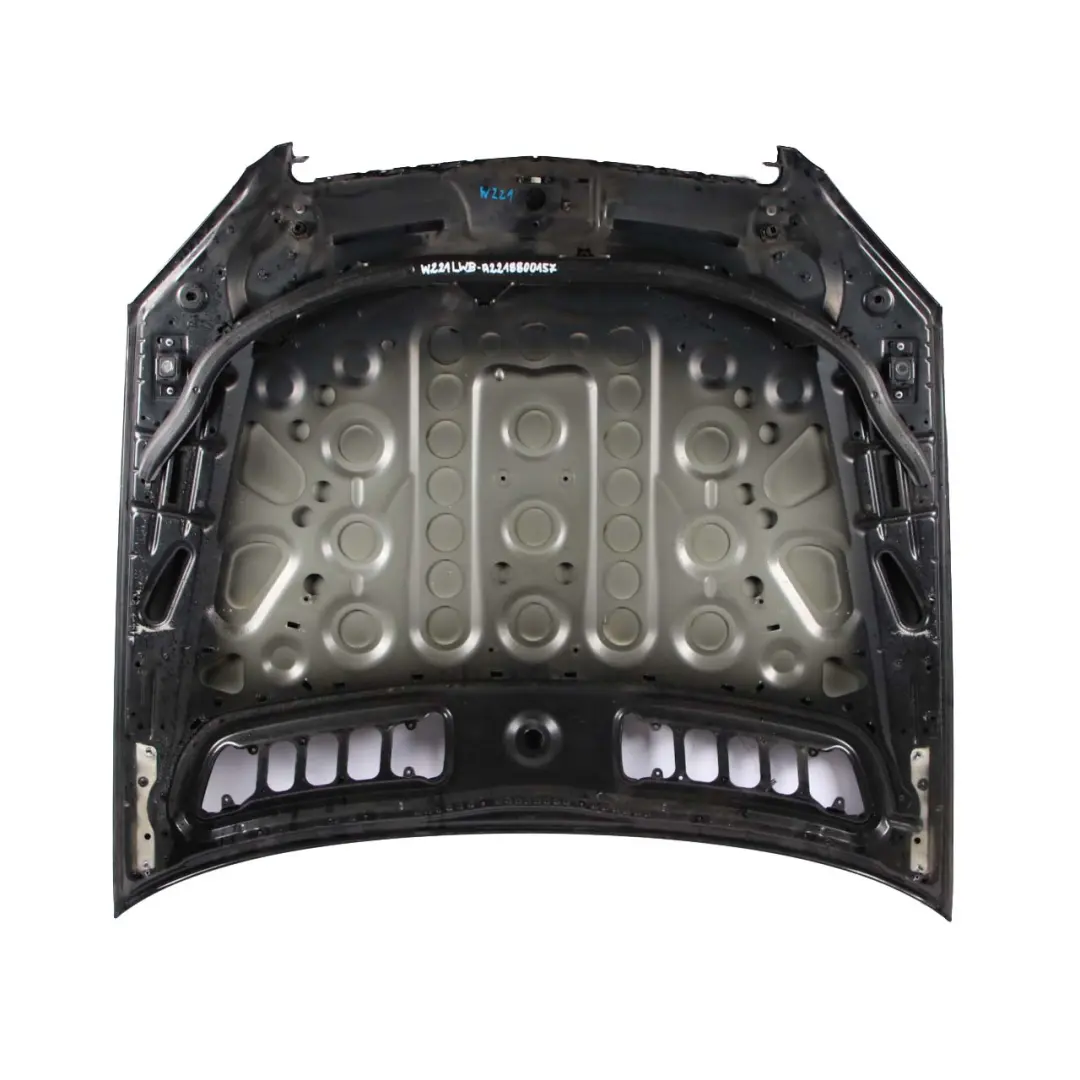 Hood Bonnet Trim Panel S-Class Obsidian Black Metallic - 197 to Mercedes W221 with Part number A2218800157 Mercedes W221 Hood Bonnet Trim Panel S-Class Obsidian Black Metallic - 197 - SKU A2218800157-OB - Part number A2218800157