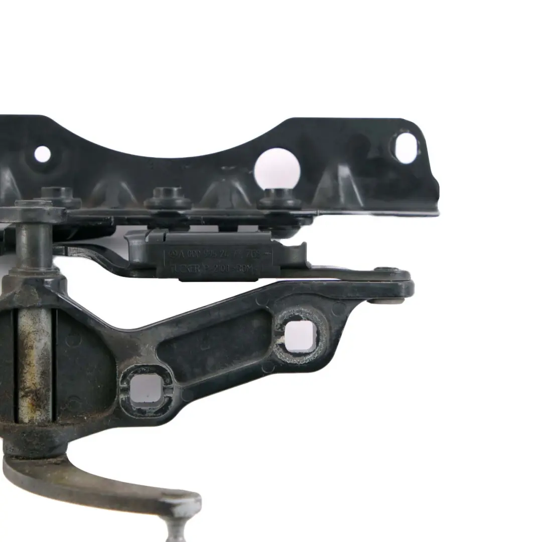 Mercedes W221 Hood Bonnet Left N/S Hinge Obsidian Black Metallic 197 - SKU A2218800328-OB - Part number A2218800328