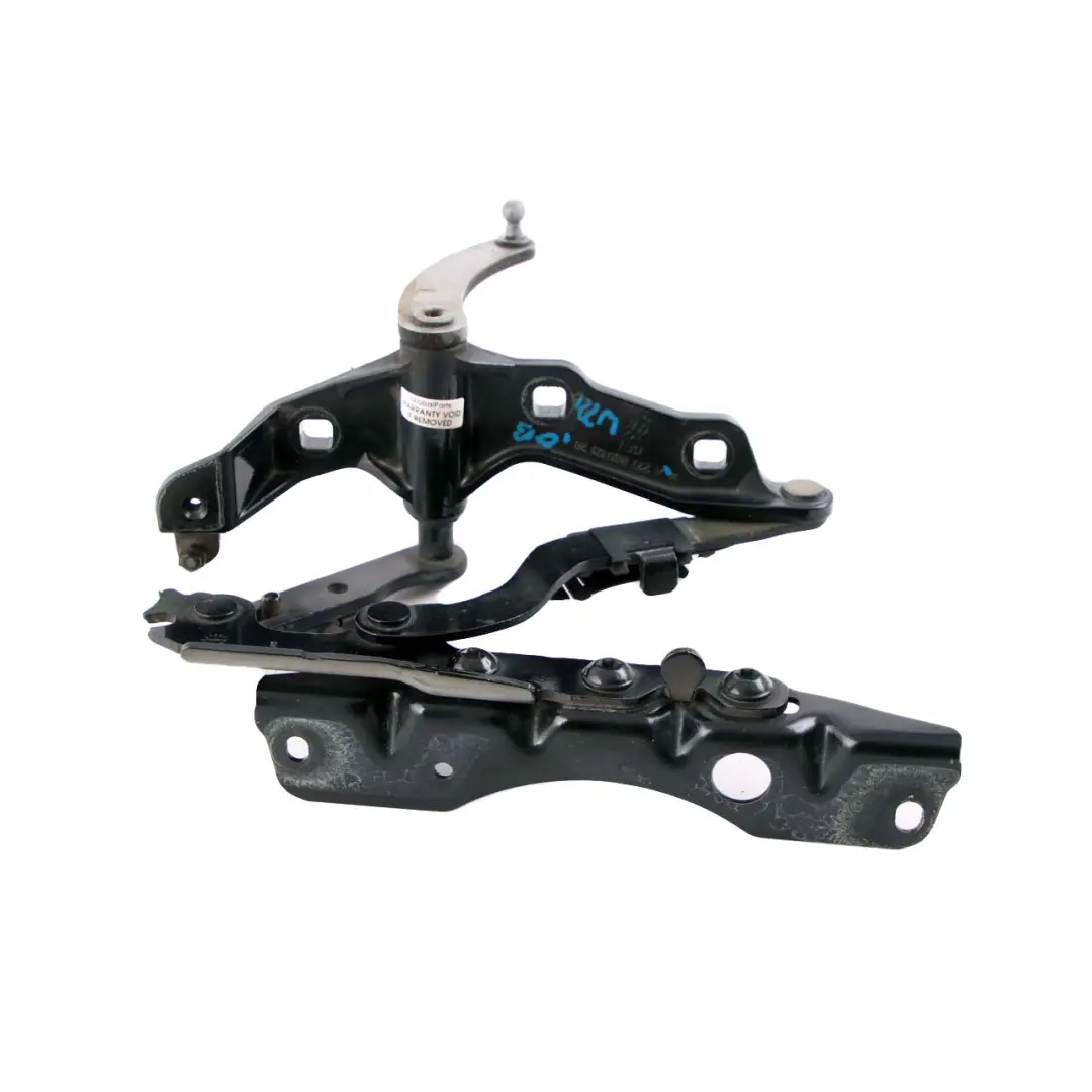 Mercedes W221 Hood Bonnet Left N/S Hinge Obsidian Black Metallic 197 - SKU A2218800328-OB - Part number A2218800328