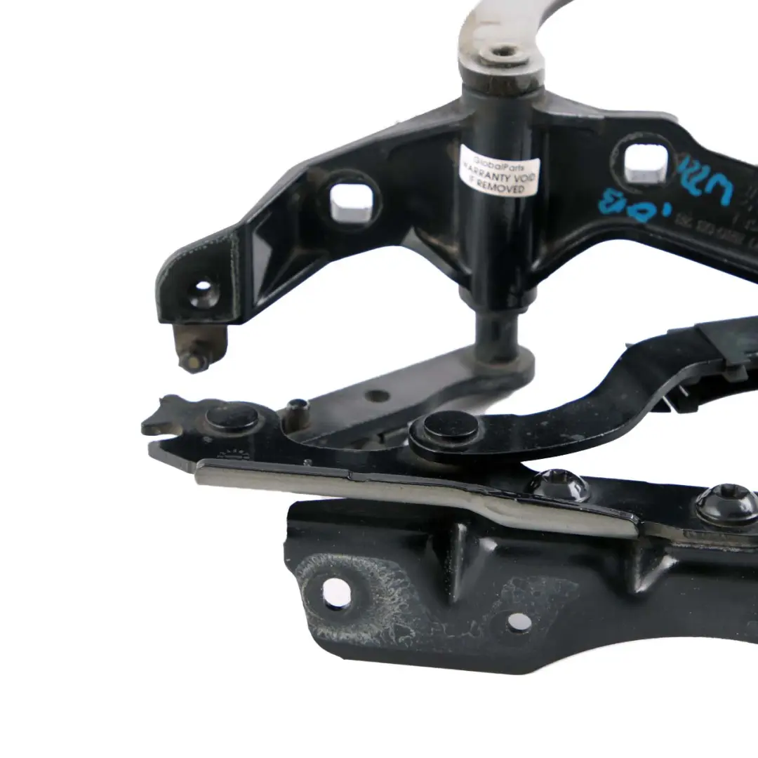 Mercedes W221 Hood Bonnet Left N/S Hinge Obsidian Black Metallic 197 - SKU A2218800328-OB - Part number A2218800328