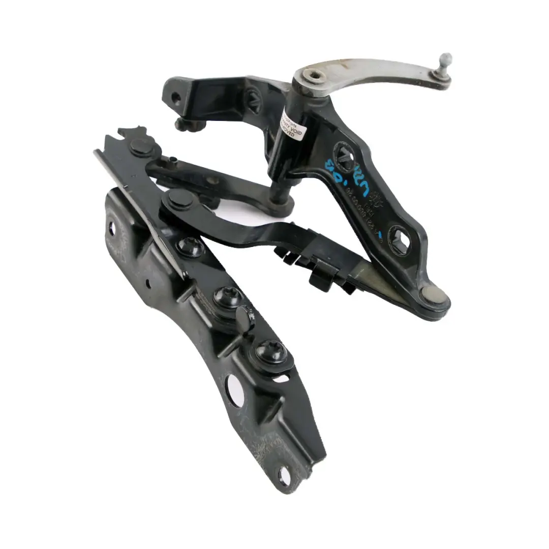 Mercedes W221 Hood Bonnet Left N/S Hinge Obsidian Black Metallic 197 - SKU A2218800328-OB - Part number A2218800328