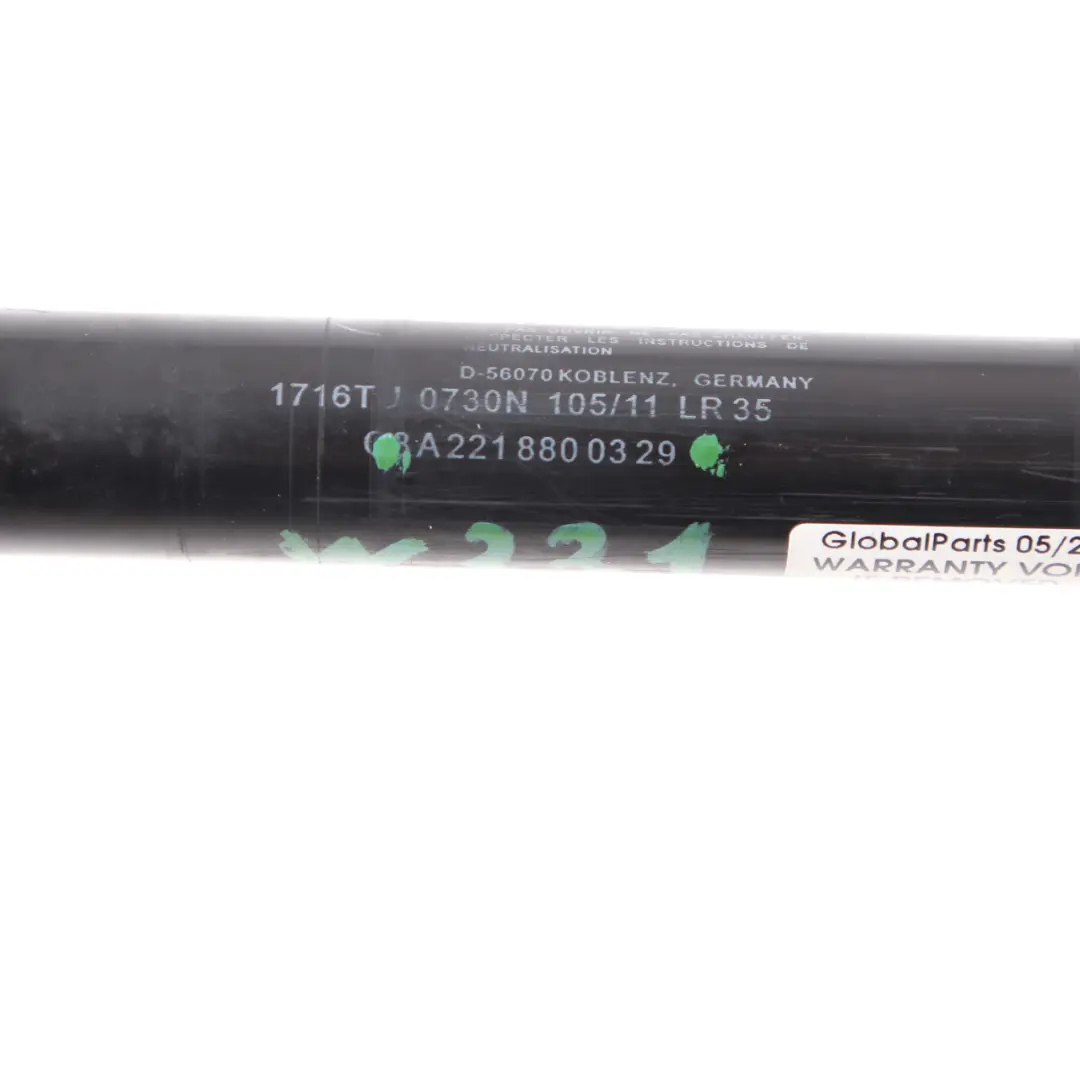  Hood Strut Mercedes W221 W216 Bonnet Gas Spring Left Right N/O/S - SKU A2218800329 - Part number A2218800329