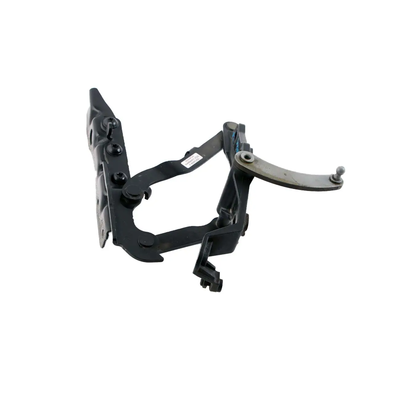 Mercedes W221 Cofano Bonnet Right Hinge Obsidian Black Metallic - 197
