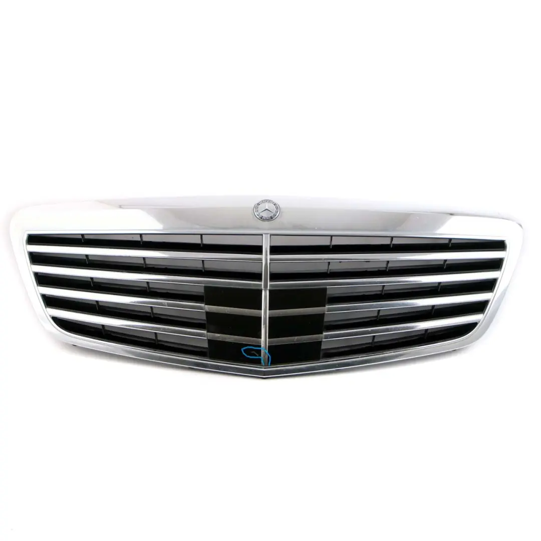Mercedes-Benz S-Class W221 Front Hood Bonnet Radiator Grille Chrome to with Part number A2218800583 Mercedes-Benz S-Class W221 Front Hood Bonnet Radiator Grille Chrome - SKU A2218800583 - Part number A2218800583