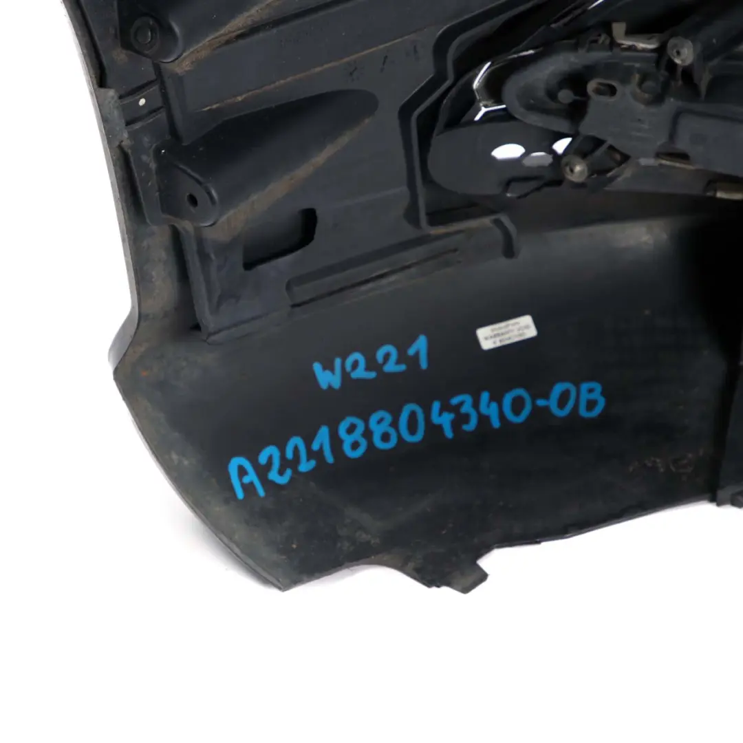  Mercedes-Benz S W221 Facelift AMG Front Bumper Trim Panel Obsidian Black - 197 - SKU A2218804340-OB - Part number A2218804340