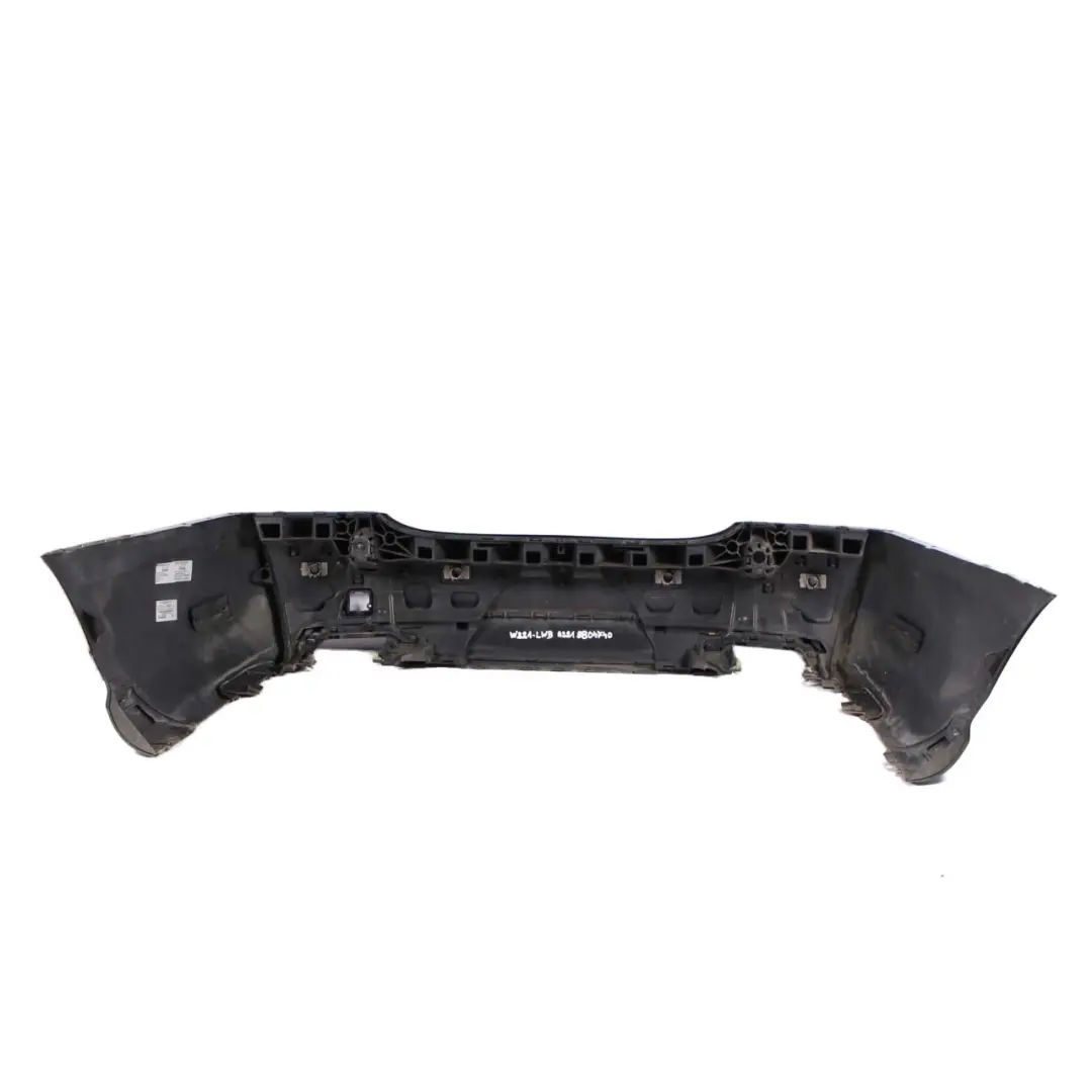 Mercedes-Benz S W221 V8 Facelift AMG Rear Bumper Trim Panel Obsidian Black - 197 to with Part number A2218804740 Mercedes-Benz S W221 V8 Facelift AMG Rear Bumper Trim Panel Obsidian Black - 197 - SKU A2218804740-OB - Part number A2218804740