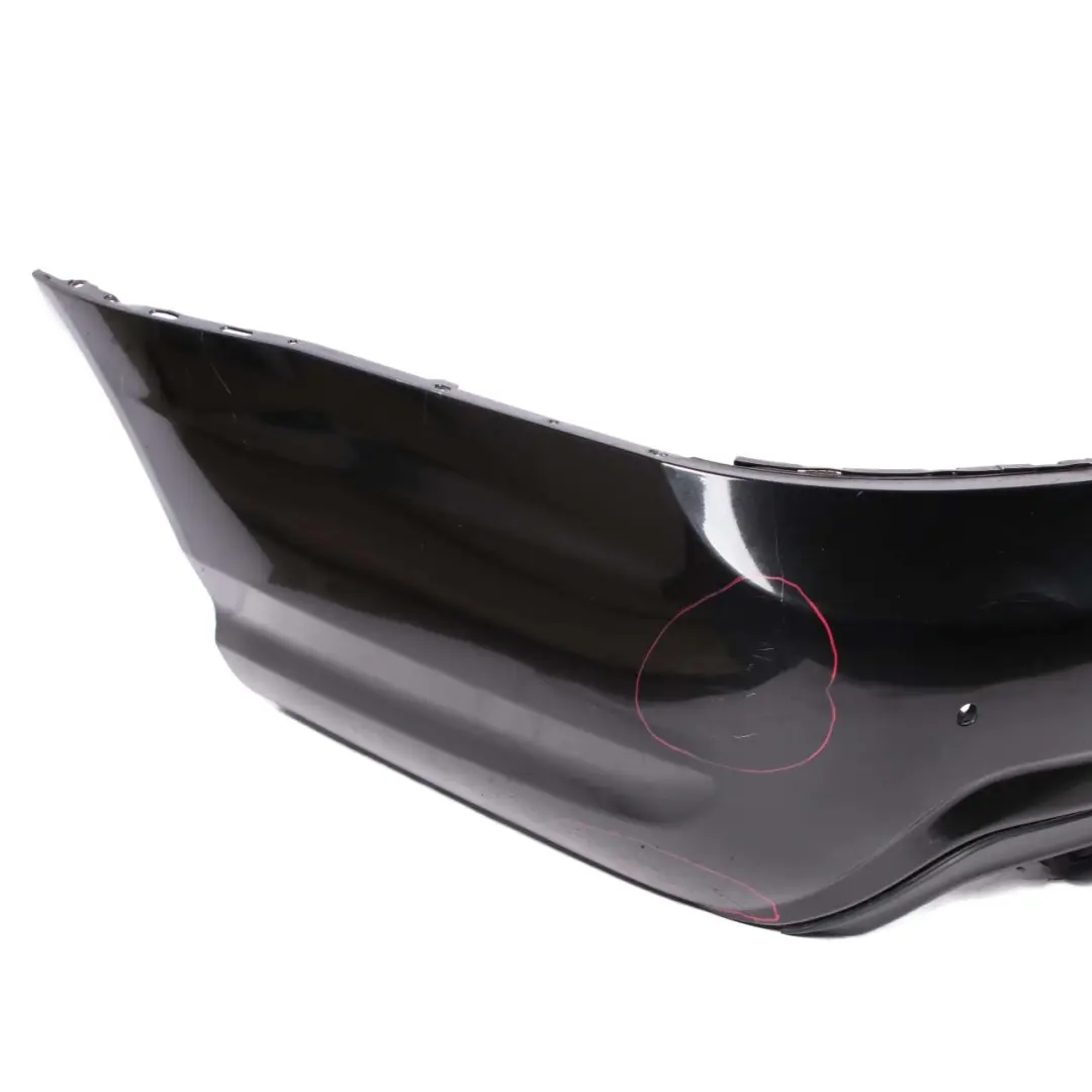 Mercedes-Benz S W221 V8 Facelift AMG Rear Bumper Trim Panel Obsidian Black - 197 to with Part number A2218804740 Mercedes-Benz S W221 V8 Facelift AMG Rear Bumper Trim Panel Obsidian Black - 197 - SKU A2218804740-OB - Part number A2218804740