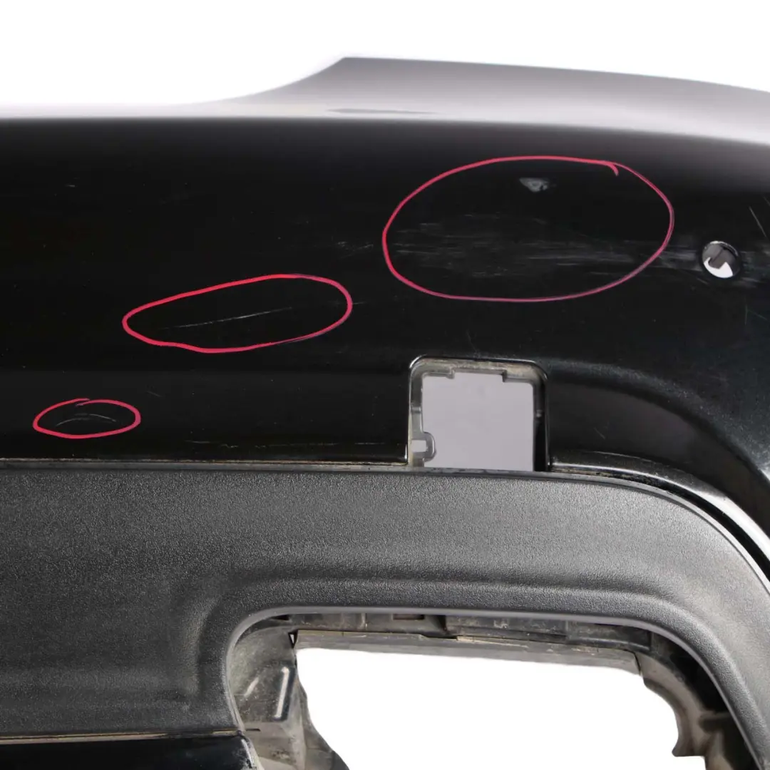  Mercedes-Benz S W221 V8 Facelift AMG Rear Bumper Trim Panel Obsidian Black - 197 - SKU A2218804740-OB - Part number A2218804740