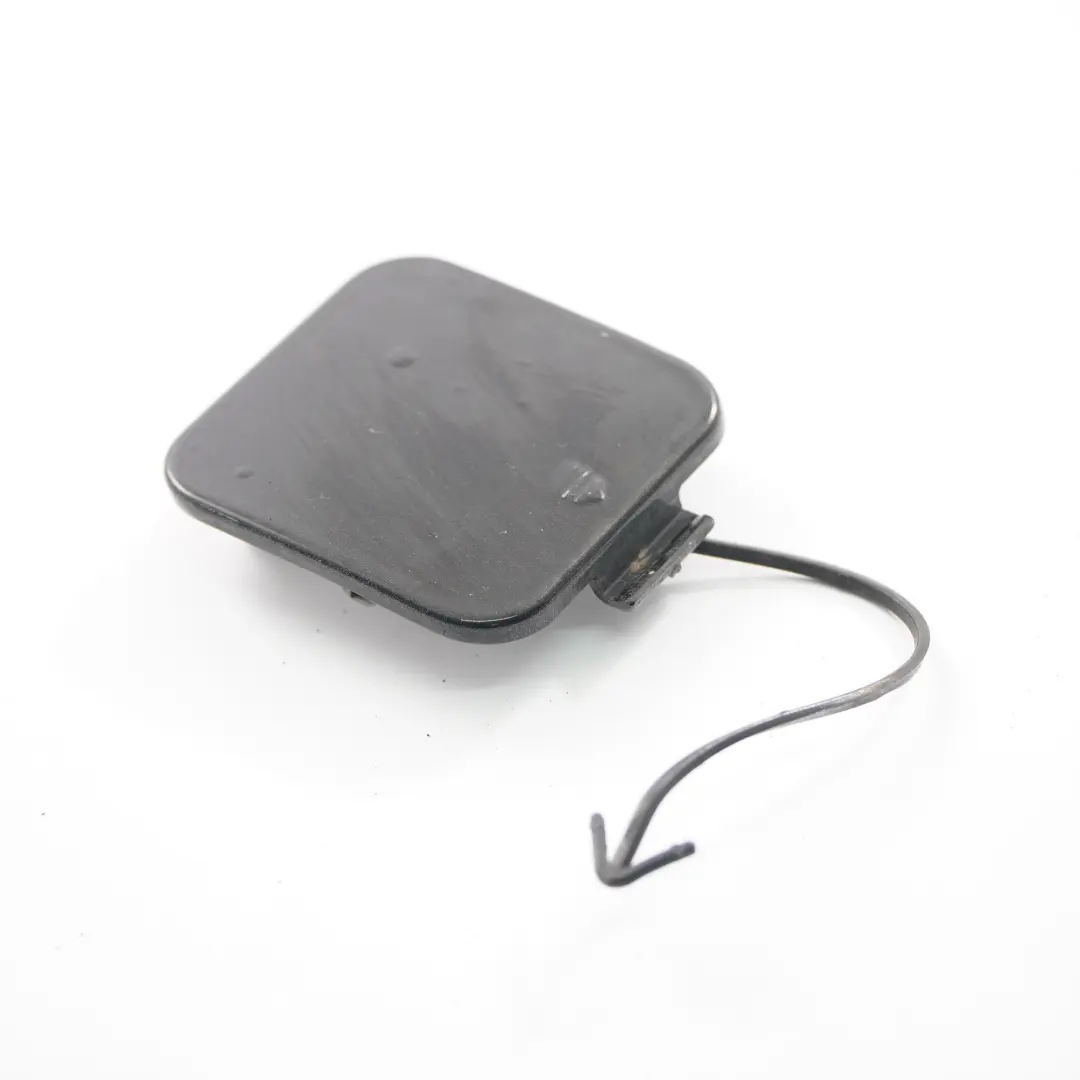 Mercedes W221 Rear Bumper Towing Hook Cover Cap Obsidian Black - 197 - SKU A2218850323-OB - Part number A2218850323