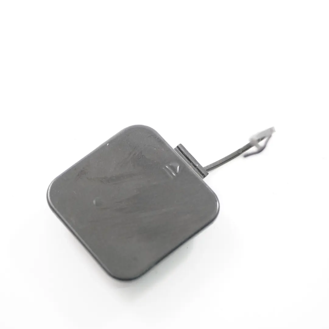 Mercedes W221 Rear Bumper Towing Hook Cover Cap Obsidian Black - 197 - SKU A2218850323-OB - Part number A2218850323