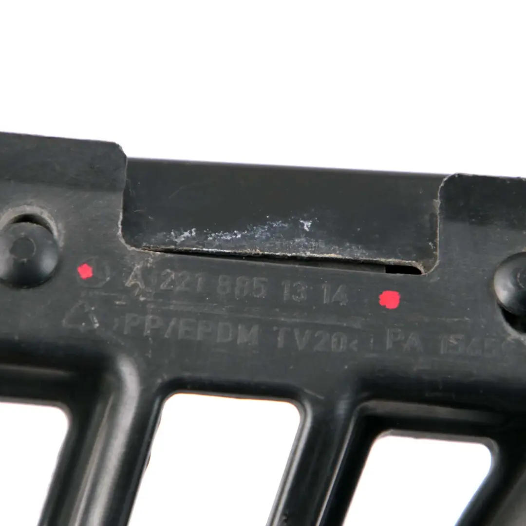 Mercedes-Benz S W221 Rear Bumper Left N/S Holder Bracket Mount to with Part number A2218851314 Mercedes-Benz S W221 Rear Bumper Left N/S Holder Bracket Mount - SKU A2218851314 - Part number A2218851314