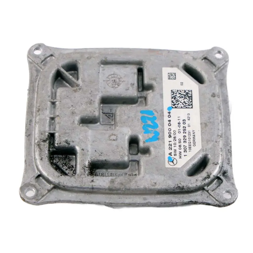 Bi-Xenon Headlight Ballast Control Unit Module to Mercedes W221 with Part number A2219000404 Mercedes W221 Bi-Xenon Headlight Ballast Control Unit Module - SKU A2219000404 - Part number A2219000404