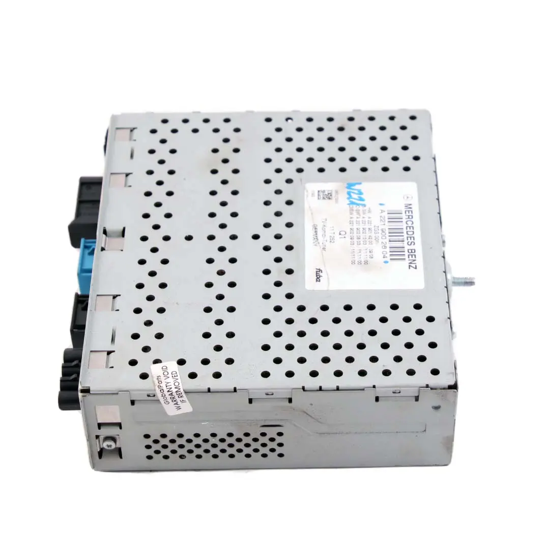Mercedes-Benz S-Class W221 TV Tuner Receiver Control Unit Module to with Part number A2219002604 Mercedes-Benz S-Class W221 TV Tuner Receiver Control Unit Module - SKU A2219002604 - Part number A2219002604
