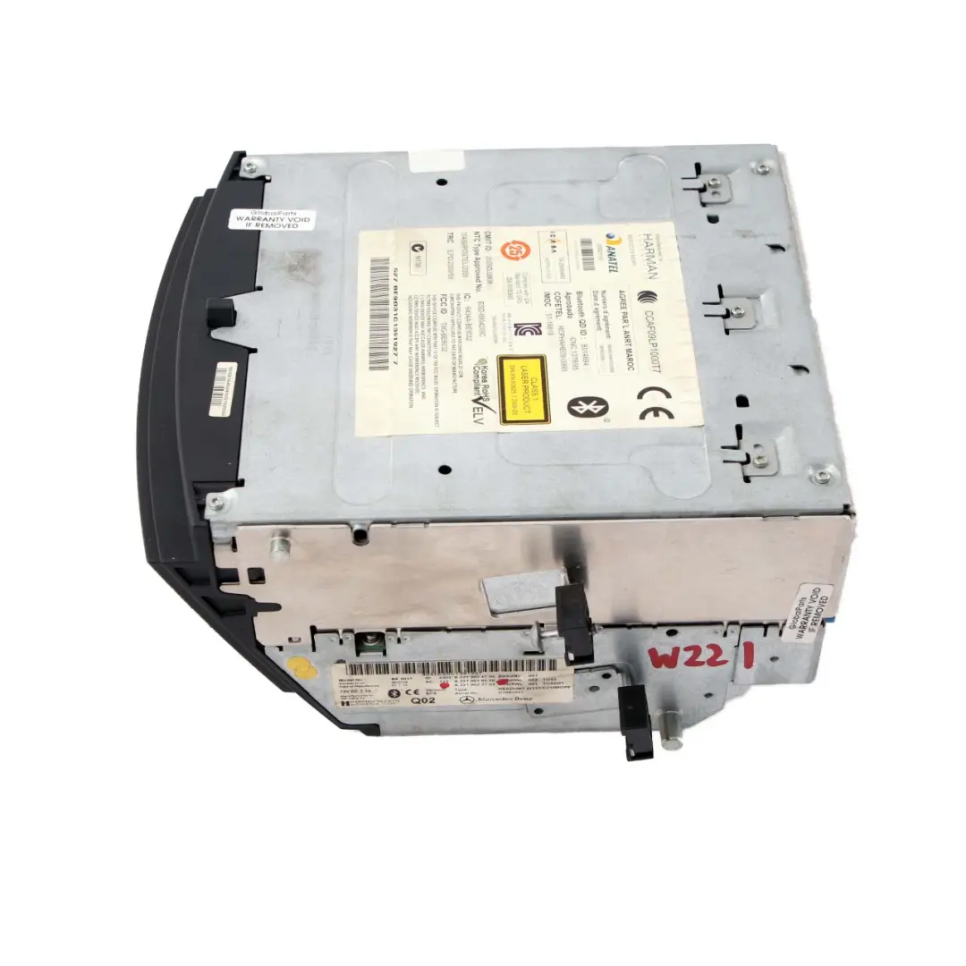 Mercedes-Benz S W221 Comand 6-Changer CD Radio Head Unit DVD Navi to with Part number A2219004704 Mercedes-Benz S W221 Comand 6-Changer CD Radio Head Unit DVD Navi - SKU A2219004704 - Part number A2219004704