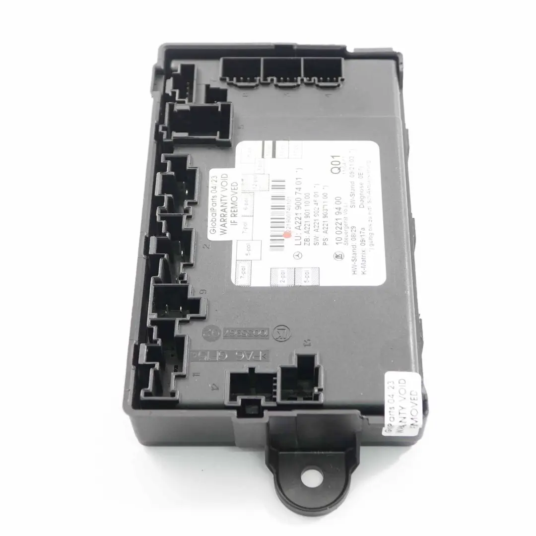  Módulo De Puerta Mercedes W221 Unidad Control Delantera Derecha - SKU A2219007401 - Número de pieza A2219007401