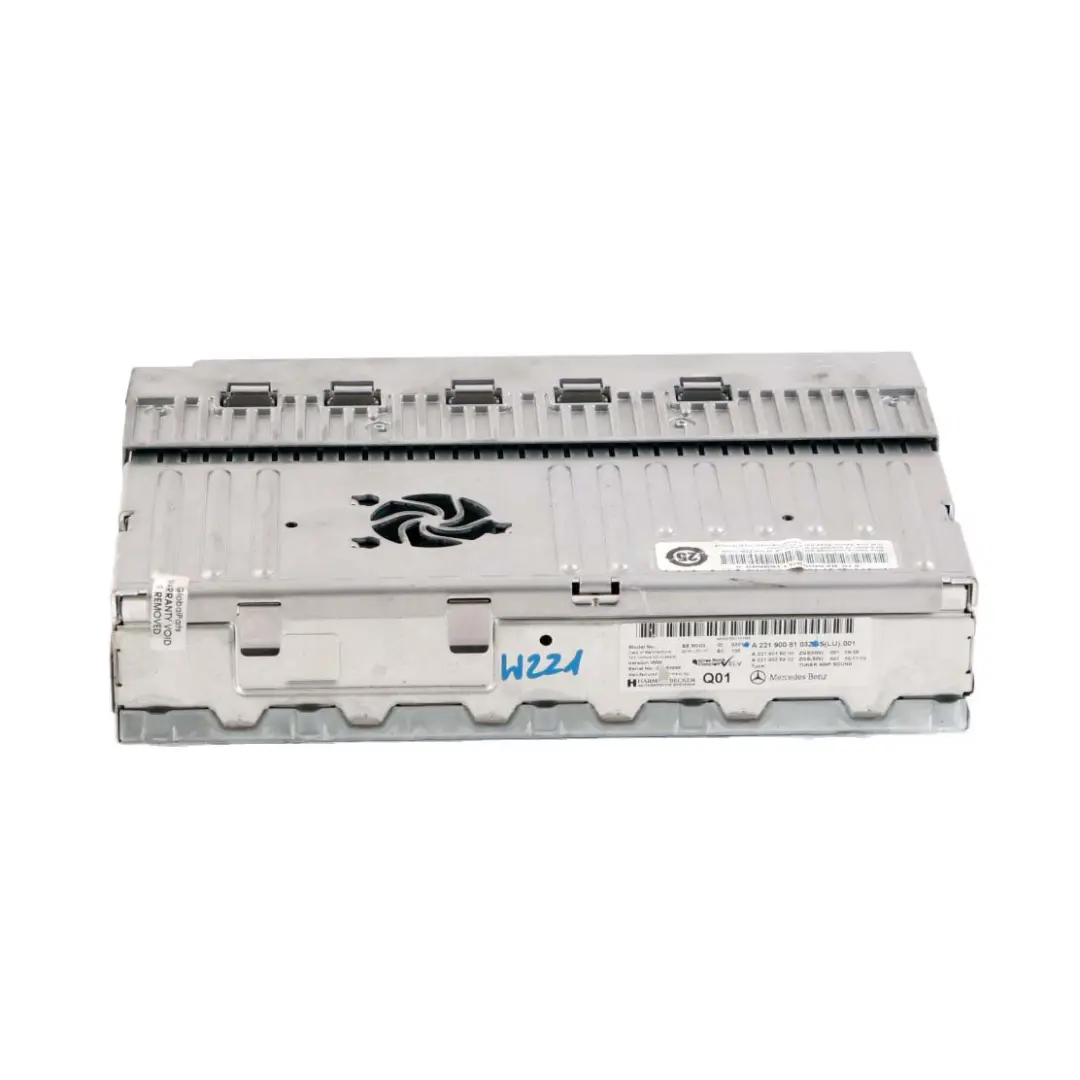 Mercedes-Benz W221 Audio Sound Speakers Amplifier Control Unit ECU to with Part number A2219008103 Mercedes-Benz W221 Audio Sound Speakers Amplifier Control Unit ECU - SKU A2219008103 - Part number A2219008103