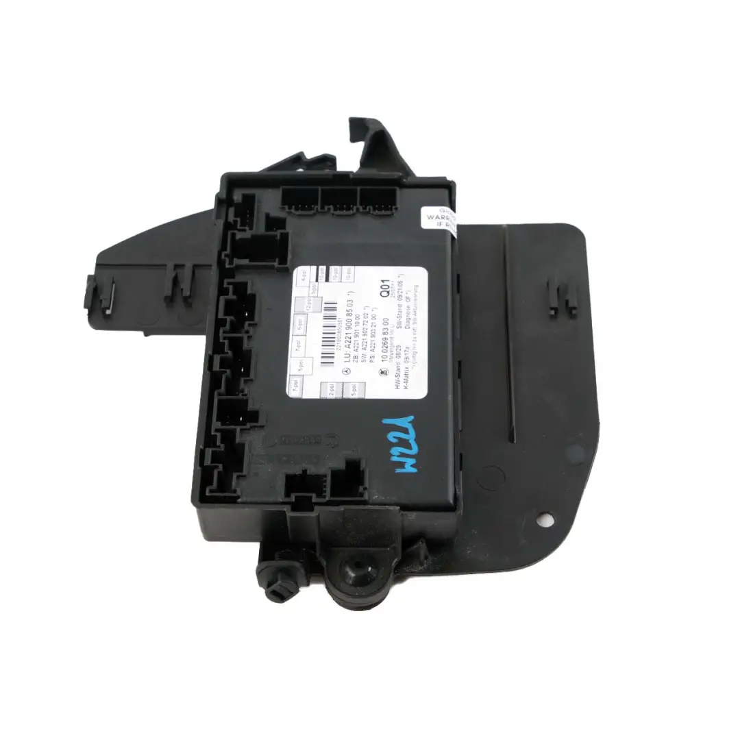 Mercedes-Benz S-Class W221 Front Left Door N/S Control Unit Module to with Part number A2219008503 Mercedes-Benz S-Class W221 Front Left Door N/S Control Unit Module - SKU A2219008503 - Part number A2219008503
