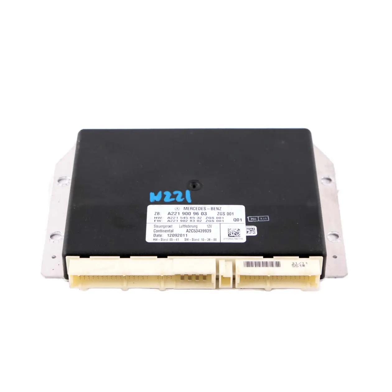 Mercedes W221 Sospensione Pneumatica ABC Modulo Di Controllo A2219009603