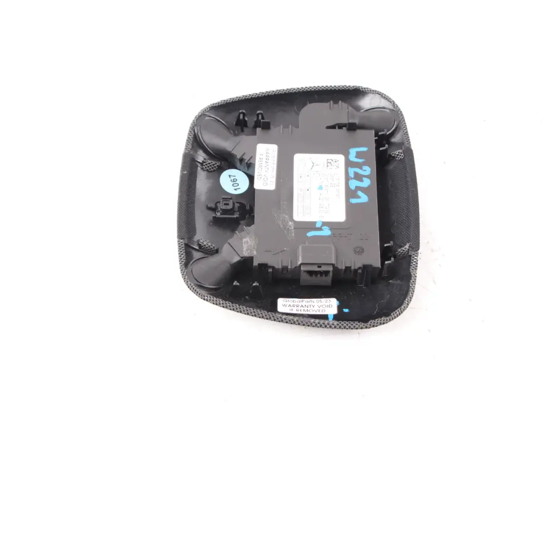 Mercedes W221 Headlining Alarm Sensor Module Cover Trim Black - SKU A2219050018-1 - Part number A2219050018