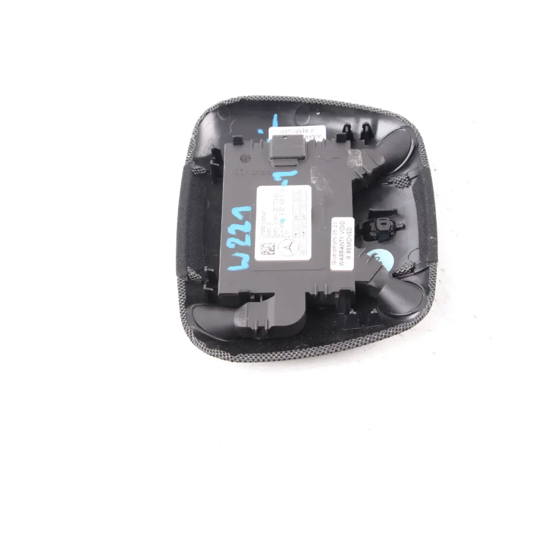 Mercedes W221 Headlining Alarm Sensor Module Cover Trim Black - SKU A2219050018-1 - Part number A2219050018