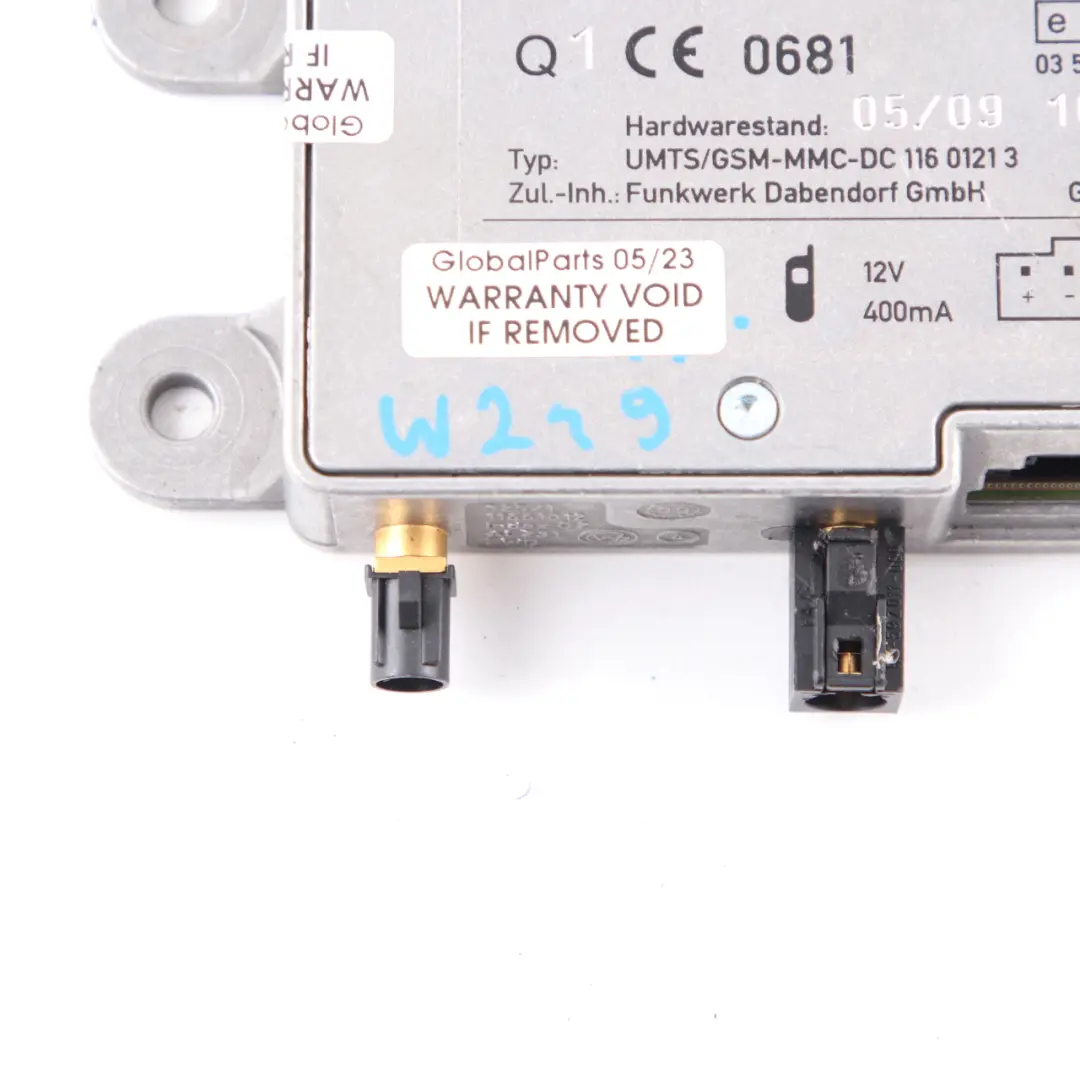 Antenna Amplifier Booster Aerial Module Control Unit to Mercedes W221 with Part number A2219054900 Mercedes W221 Antenna Amplifier Booster Aerial Module Control Unit - SKU A2219054900 - Part number A2219054900