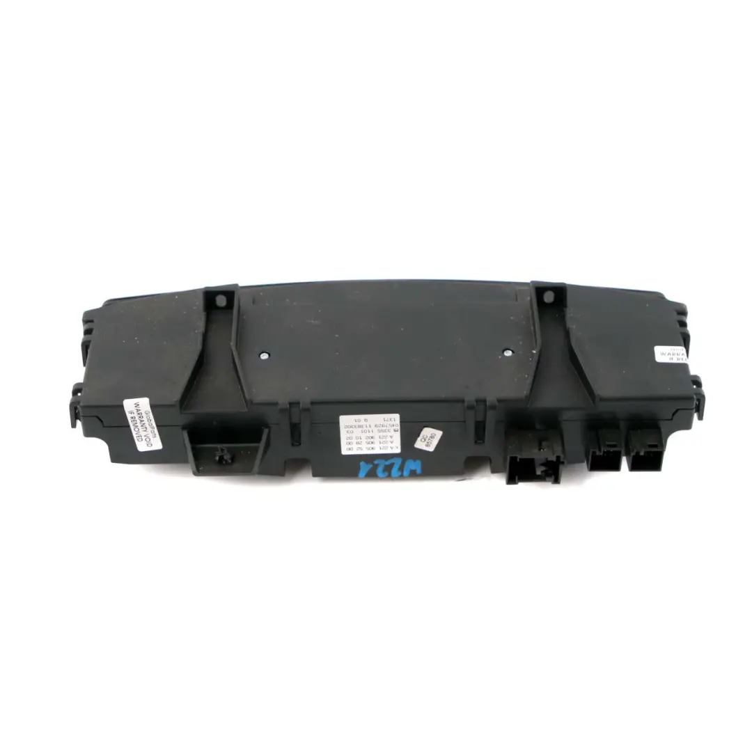  Mercedes-Benz W221 Air Conditioning A/C Dashboard Trim Control Panel - SKU A2219055200 - Part number A2219055200