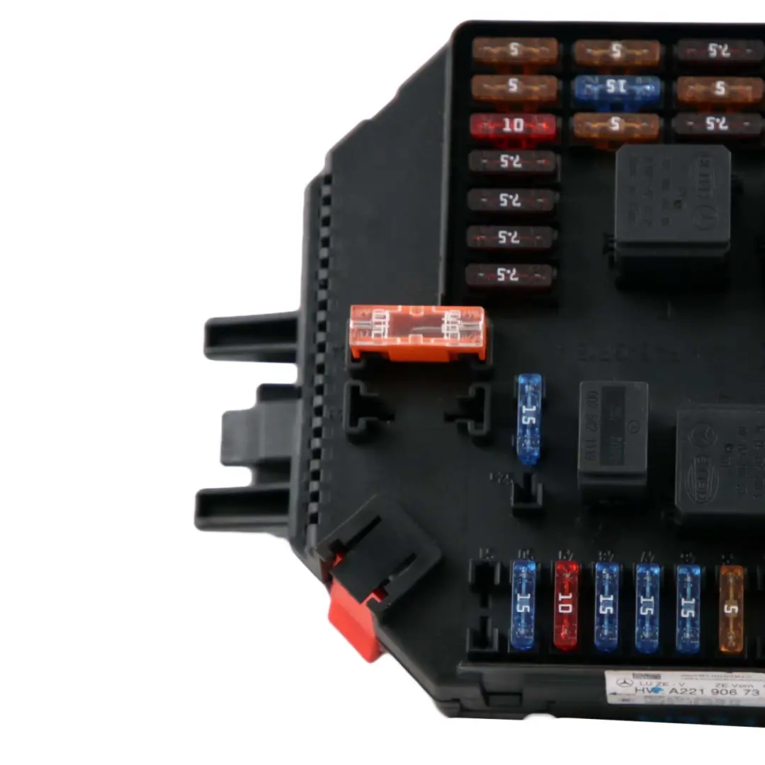 Mercedes-Benz S-Class W221 Fuse Box Control Unit Module SAM to with Part number A2219067300 Mercedes-Benz S-Class W221 Fuse Box Control Unit Module SAM - SKU A2219067300 - Part number A2219067300