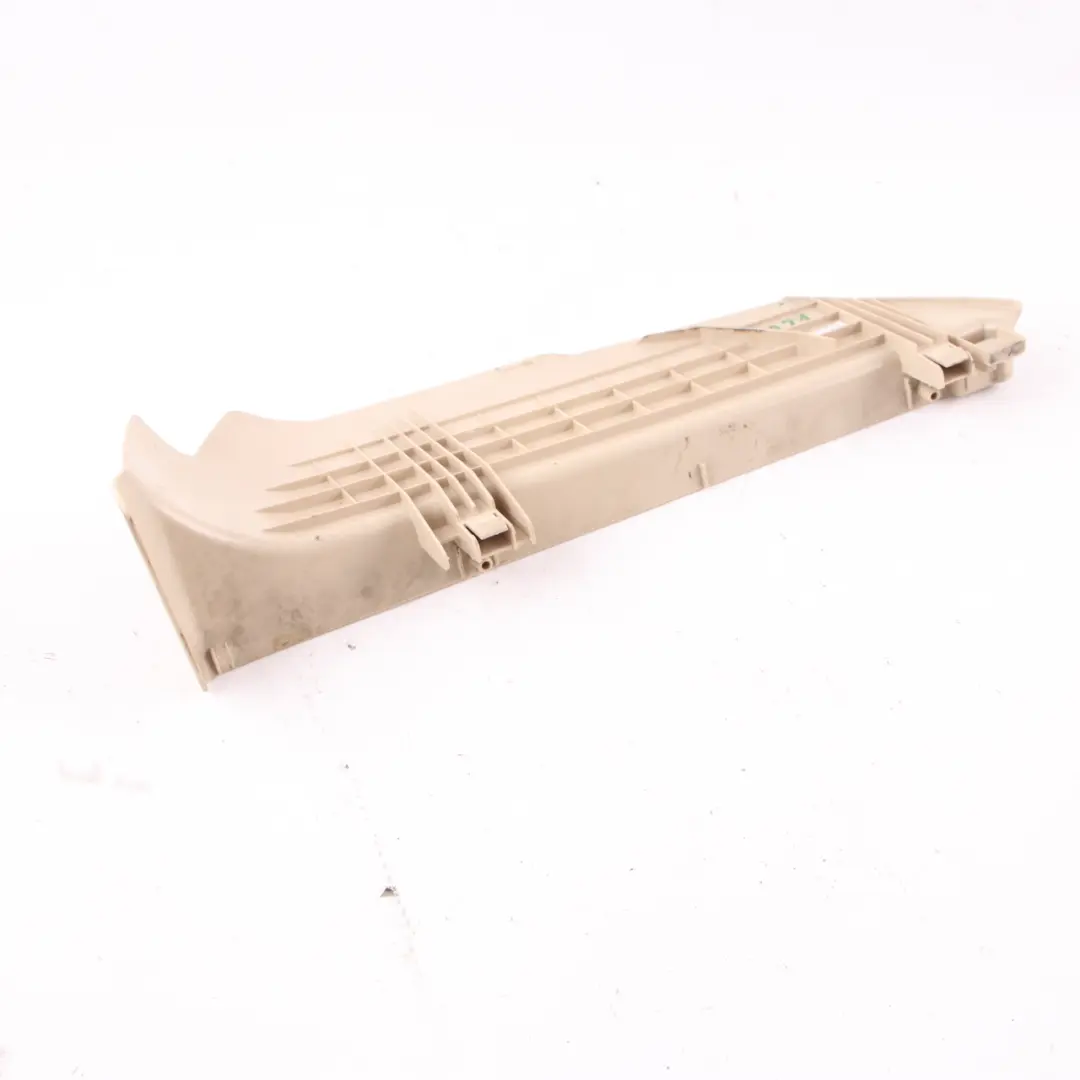 Finisher Trim Panel Front Right O/S Beige to Mercedes W221 Seat Cover with Part number A2219101254 Mercedes W221 Seat Cover Finisher Trim Panel Front Right O/S Beige - SKU A2219101254 - Part number A2219101254