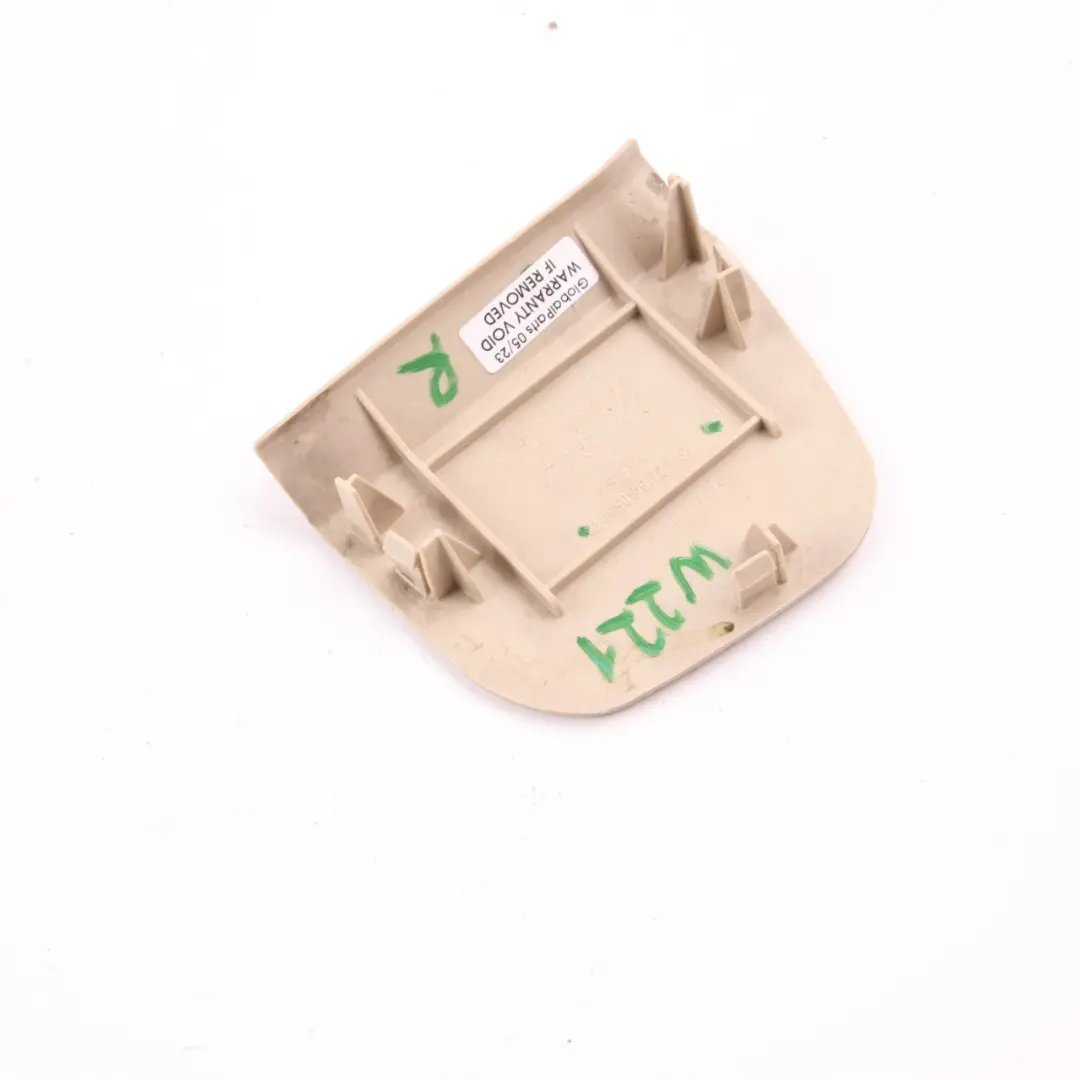 Mercedes W221 Seat Cover Trim Panel Front Left N/S Beige - SKU A2219180530 - Part number A2219180530