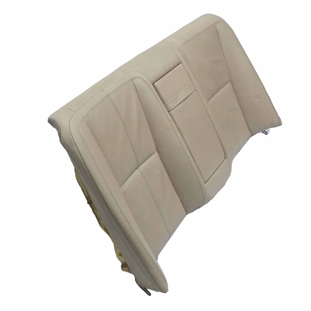 Mercedes W221 Dossier de siège arrière accoudoir porte gobelet cuir beige - SKU A2219200147 - Numéro de pièce A2219200147