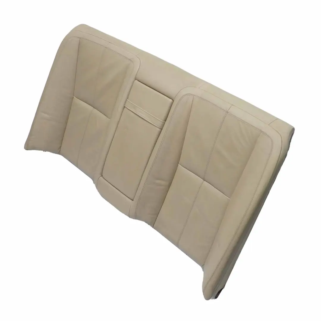 Respaldo Trasero Apoyabrazos Cubrevasos Cuero Beige para Mercedes W221 con número de pieza A2219200147 Mercedes W221 Respaldo Trasero Apoyabrazos Cubrevasos Cuero Beige - SKU A2219200147 - Número de pieza A2219200147