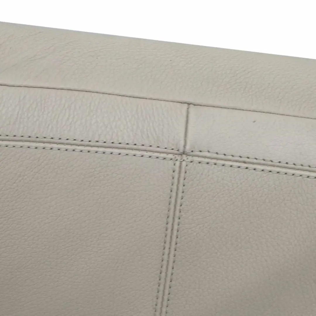 Mercedes W221 Rear Seat Backrest Cover Armrest Cup Holder Leather Beige - SKU A2219200147 - Part number A2219200147