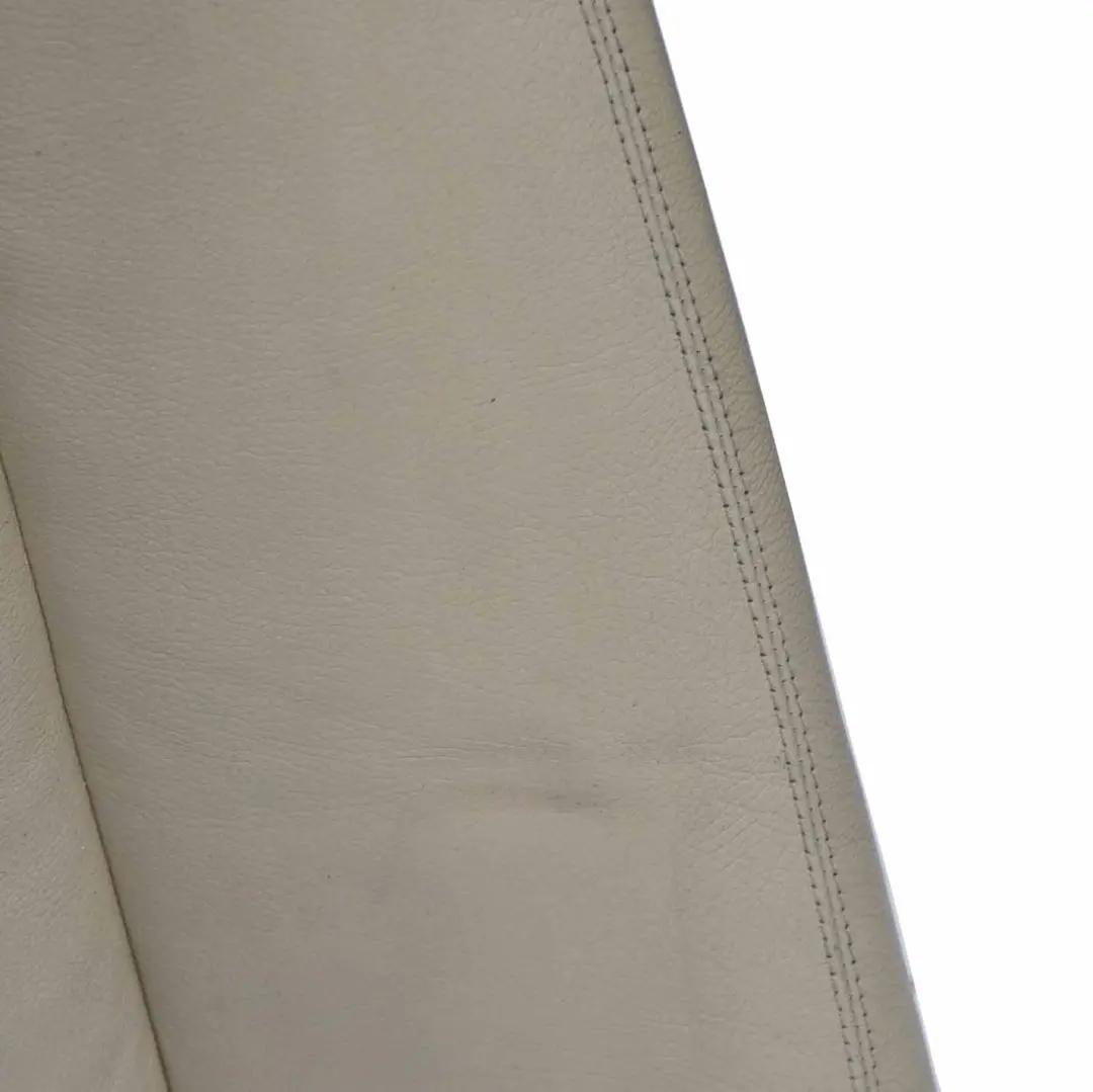 Mercedes W221 Rear Seat Backrest Cover Armrest Cup Holder Leather Beige - SKU A2219200147 - Part number A2219200147