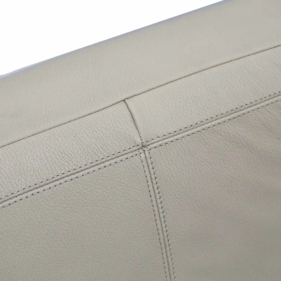 Mercedes W221 Dossier de siège arrière accoudoir porte gobelet cuir beige - SKU A2219200147 - Numéro de pièce A2219200147
