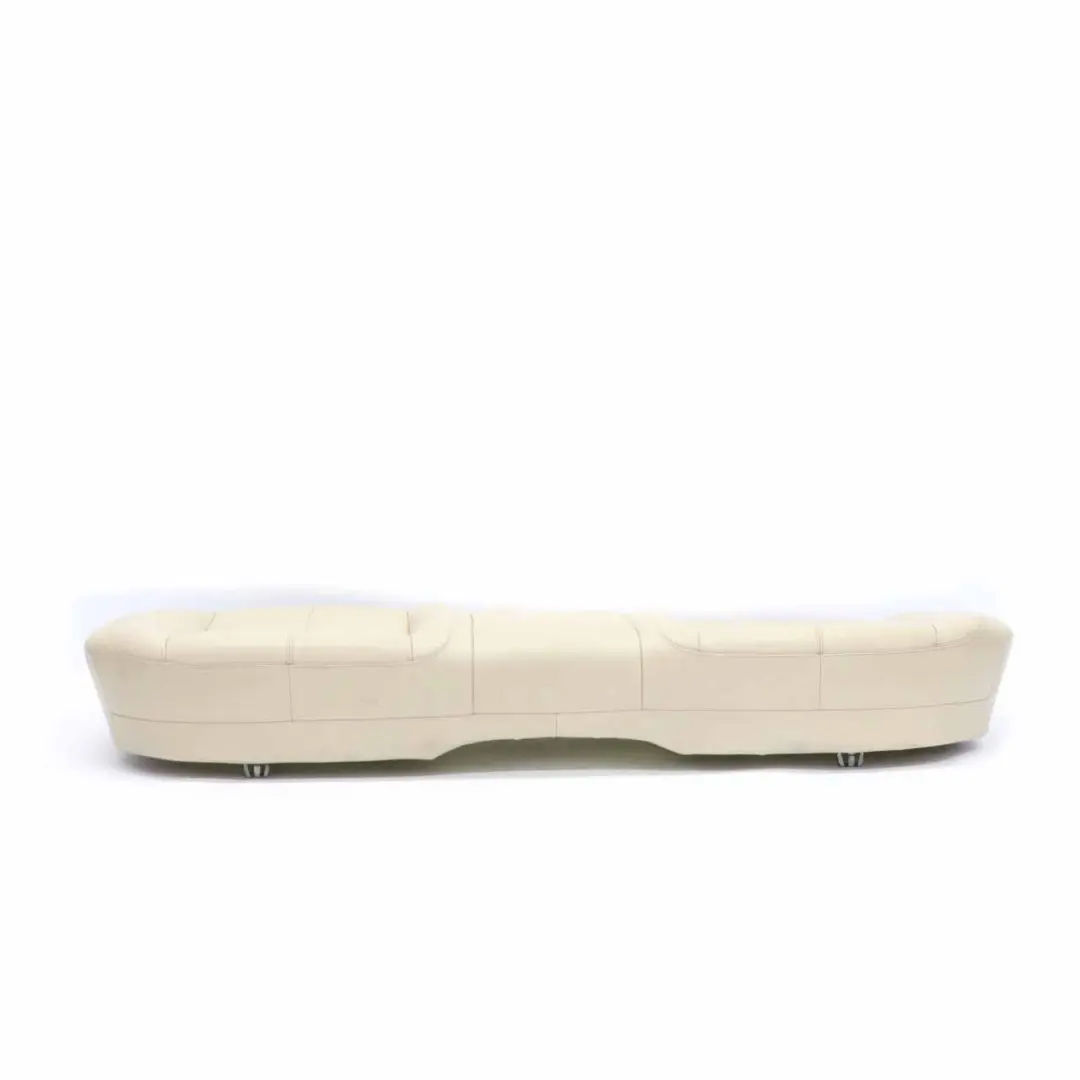 Mercedes W221 Sedile posteriore Panca Couch Cover Divano Pelle Beige - SKU A2219200833 - Numero di parte A2219200833