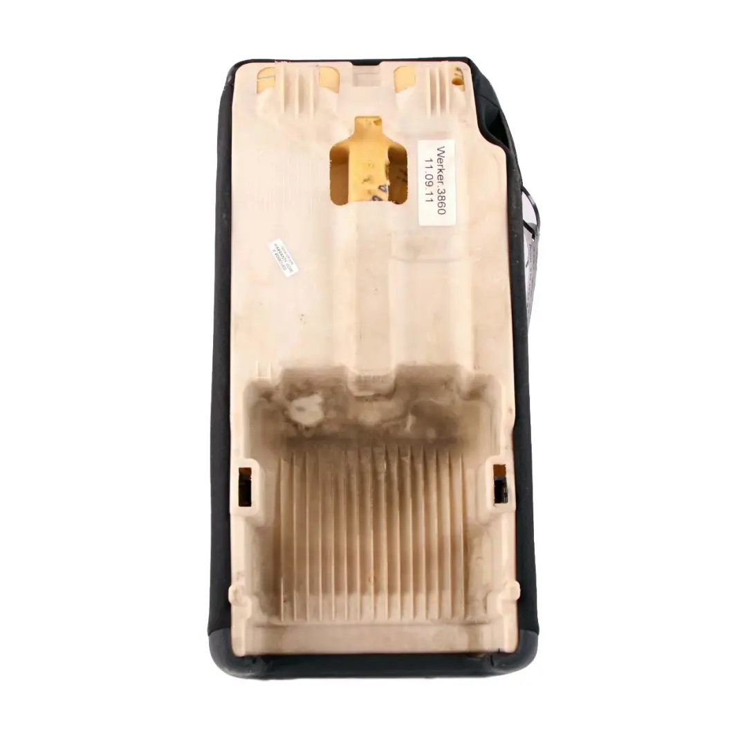 Mercedes-Benz S-Class W221 Rear Bench Centre Middle Seat Cover Black Leather to with Part number A2219202719 Mercedes-Benz S-Class W221 Rear Bench Centre Middle Seat Cover Black Leather - SKU A2219202719 - Part number A2219202719