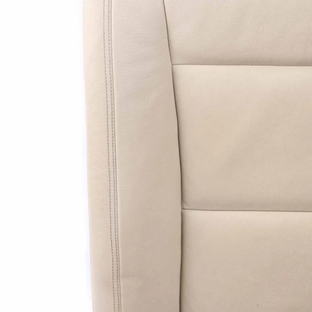 Mercedes W221 Seat Backrest Rear Heated Memory Left Seat N/S Cover Leather Beige - SKU A2219208333-1 - Part number A2219208333