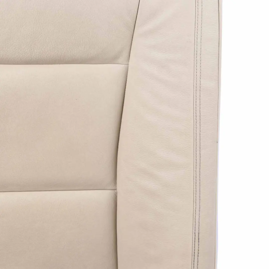 Mercedes W221 Seat Backrest Rear Heated Memory Left Seat N/S Cover Leather Beige - SKU A2219208333-1 - Part number A2219208333